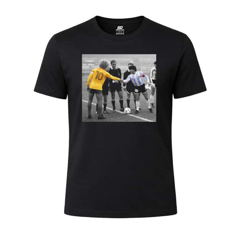 camiseta maradona y el pibe valderrama