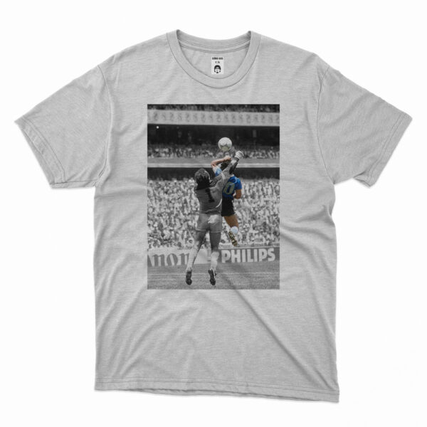 camiseta de la mano de dios