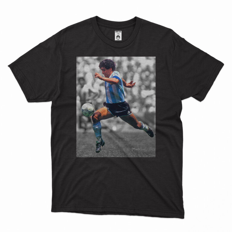 camiseta de maradona con la seleccion argentina