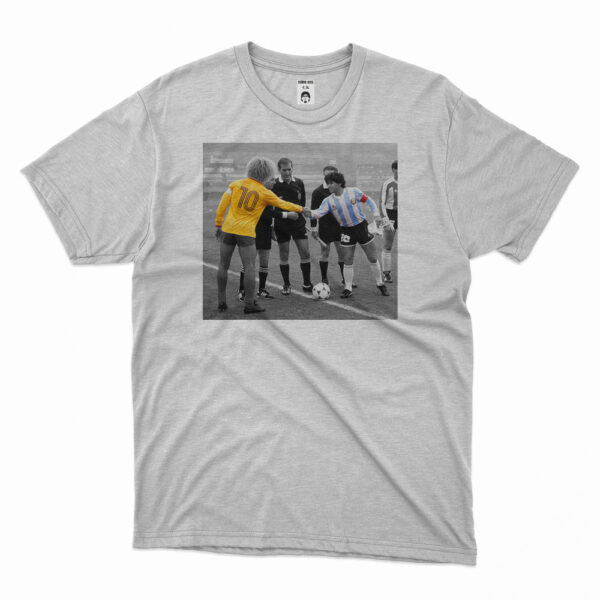 camiseta maradona y el pibe valderrama