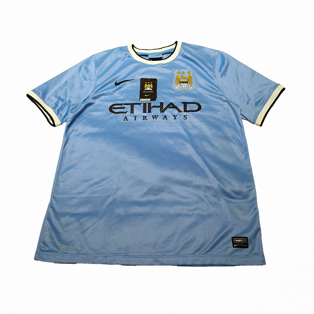 Camiseta Alternativa del Manchester City Temporada 2013 - SEÑOR D10S