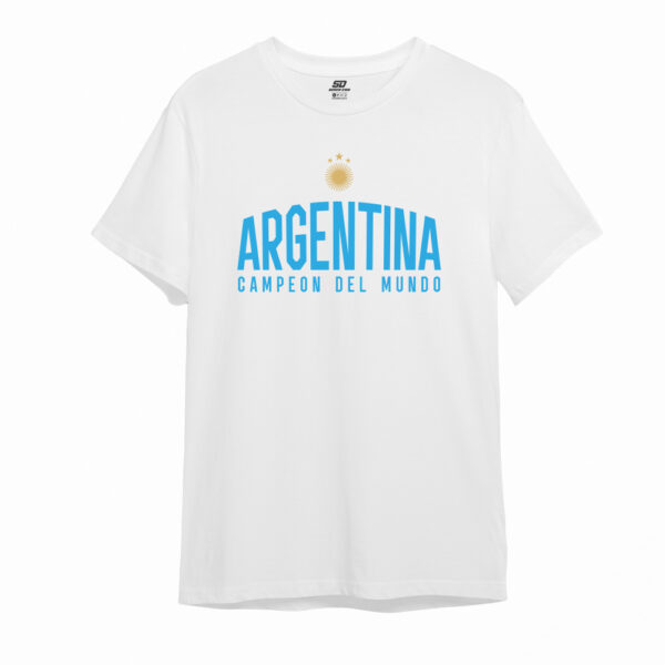 camiseta argentina campeon del mundo