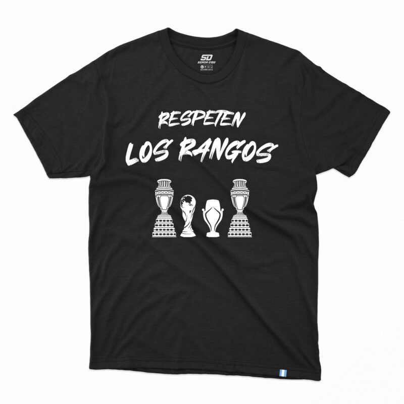 camiseta respeten los rangos argentina