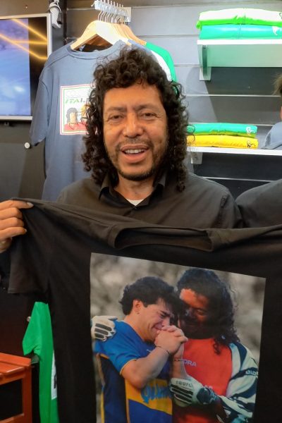 higuita con maradona